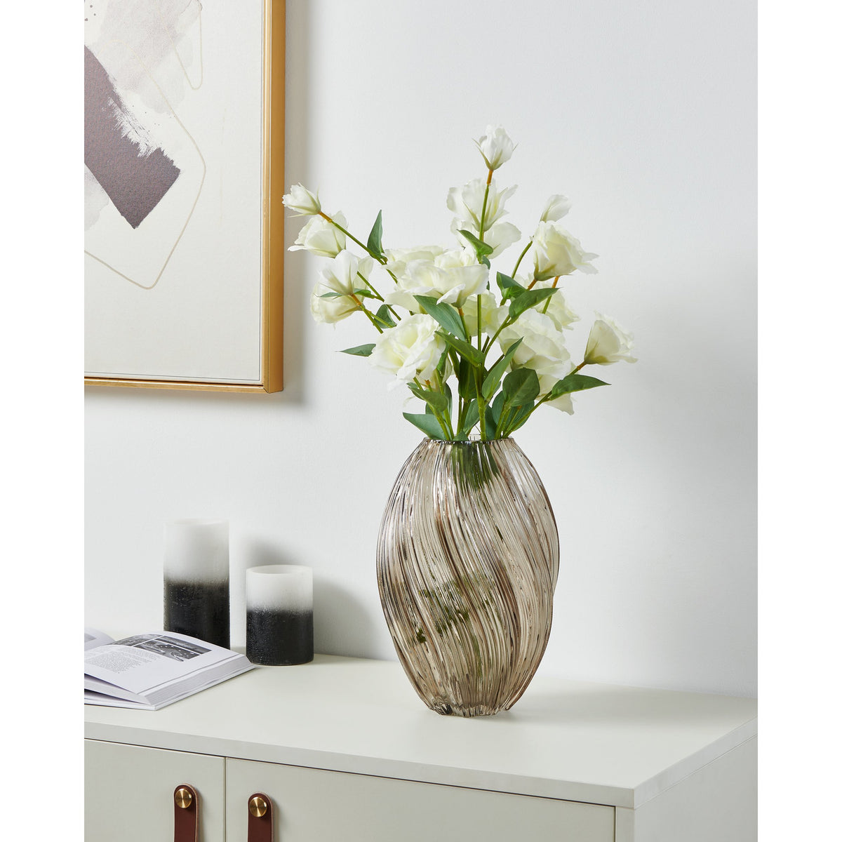Debepare Glass Vase 26.5cm