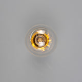 Deniz Glass Globe Flush Ceiling Light IP44 - 20cm