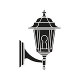 Dentil Cast Aluminium Outdoor Wall Lantern