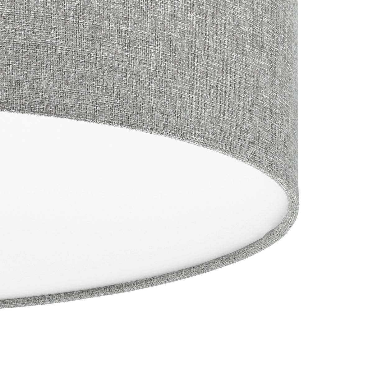 Dernessa 3 Light Flush Ceiling Light - Grey