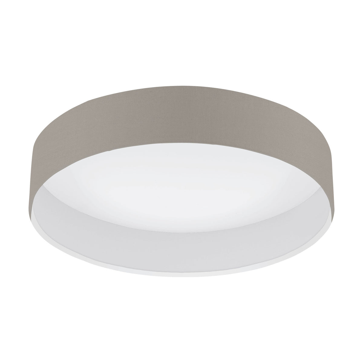 Dernessa LED Flush Ceiling Light - Taupe