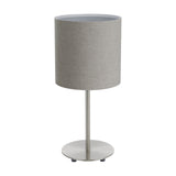 Dernessa Table Lamp 40cm - Satin Nickel