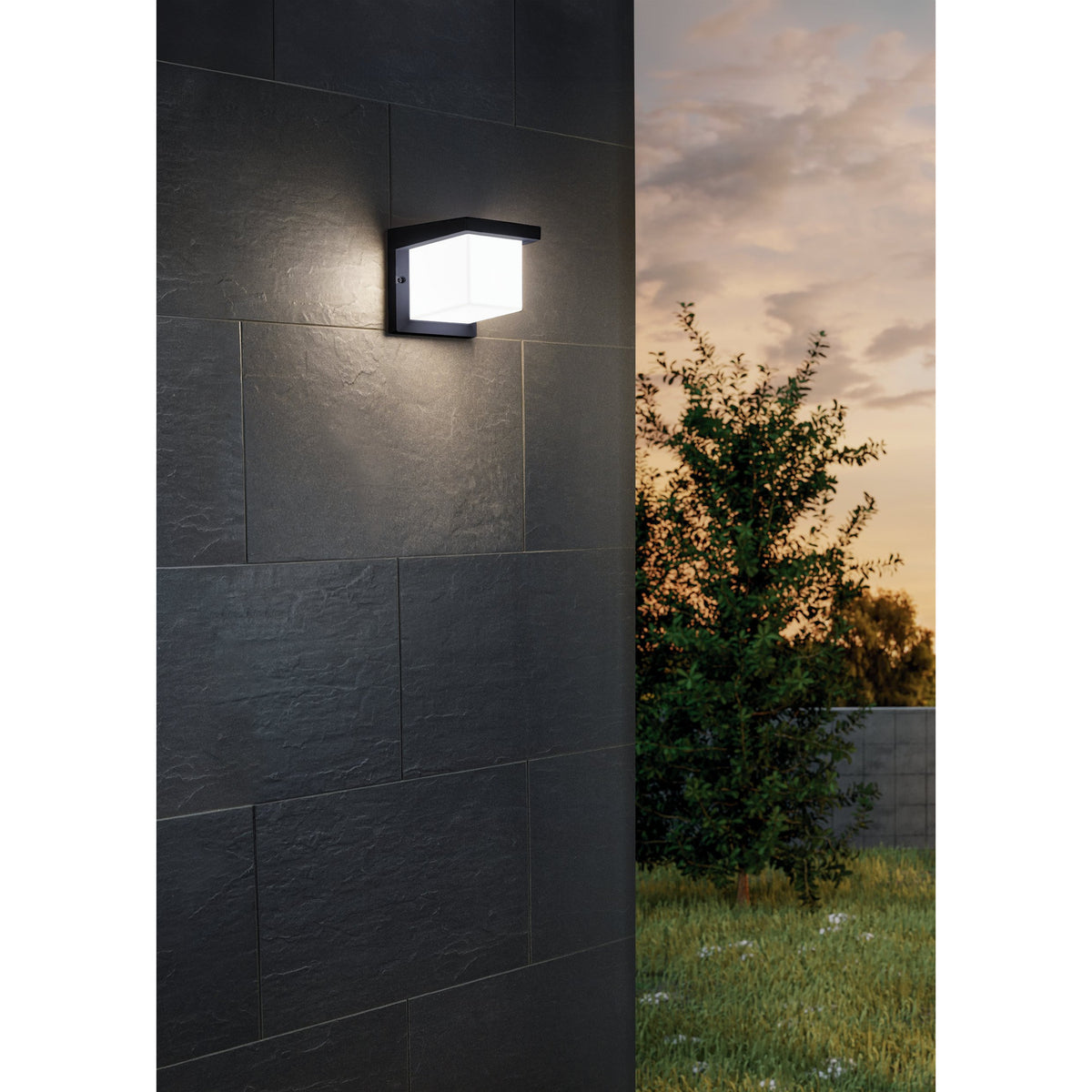 Desella 1 LED Outdoor Wall Light - Anthracite