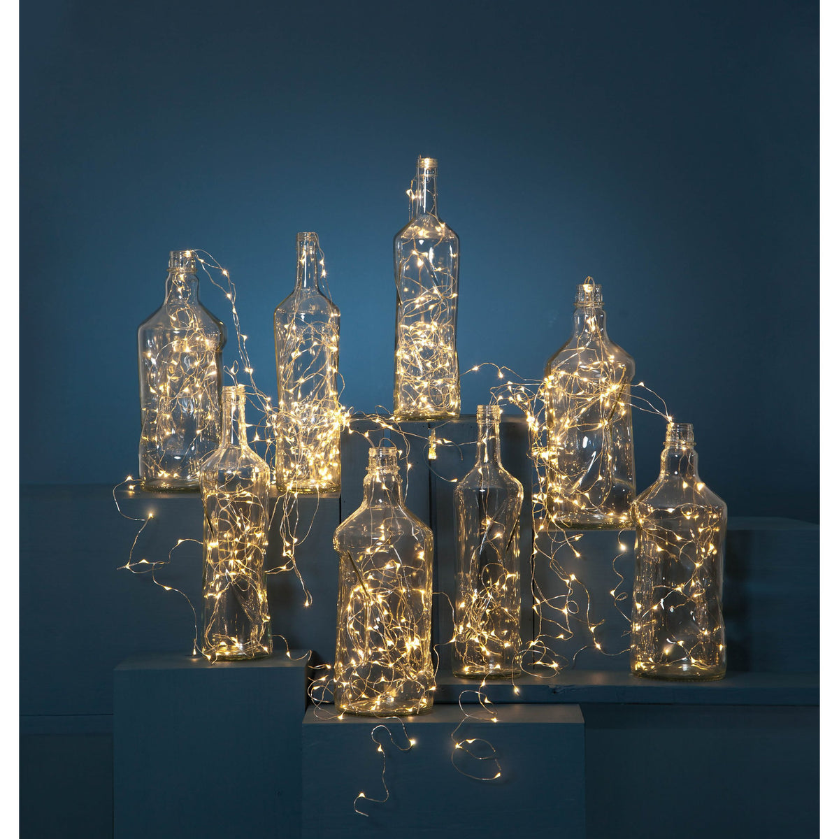 Dew Drop String Lights 3m - Silver