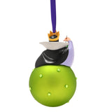Evil Queen on Glass Bauble Christmas Tree Decoration - Green