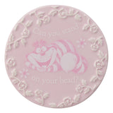 Alice in Wonderland Set of 4 Rose Border Stoneware Coasters