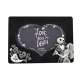 Nightmare Before Christmas Love You to Death Photo Frame - Black