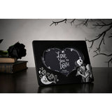 Nightmare Before Christmas Love You to Death Photo Frame - Black