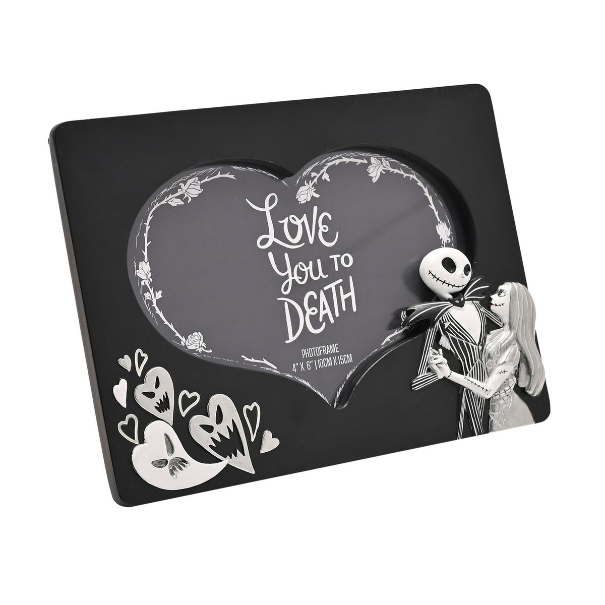 Nightmare Before Christmas Love You to Death Photo Frame - Black