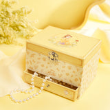Pastel Princess Belle Musical Jewellery Box with Drawer