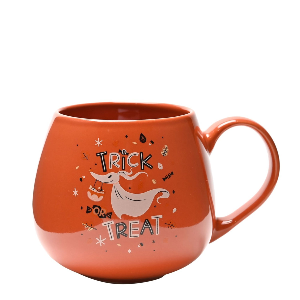 Nightmare Before Christmas Halloween Stoneware Mug - Orange