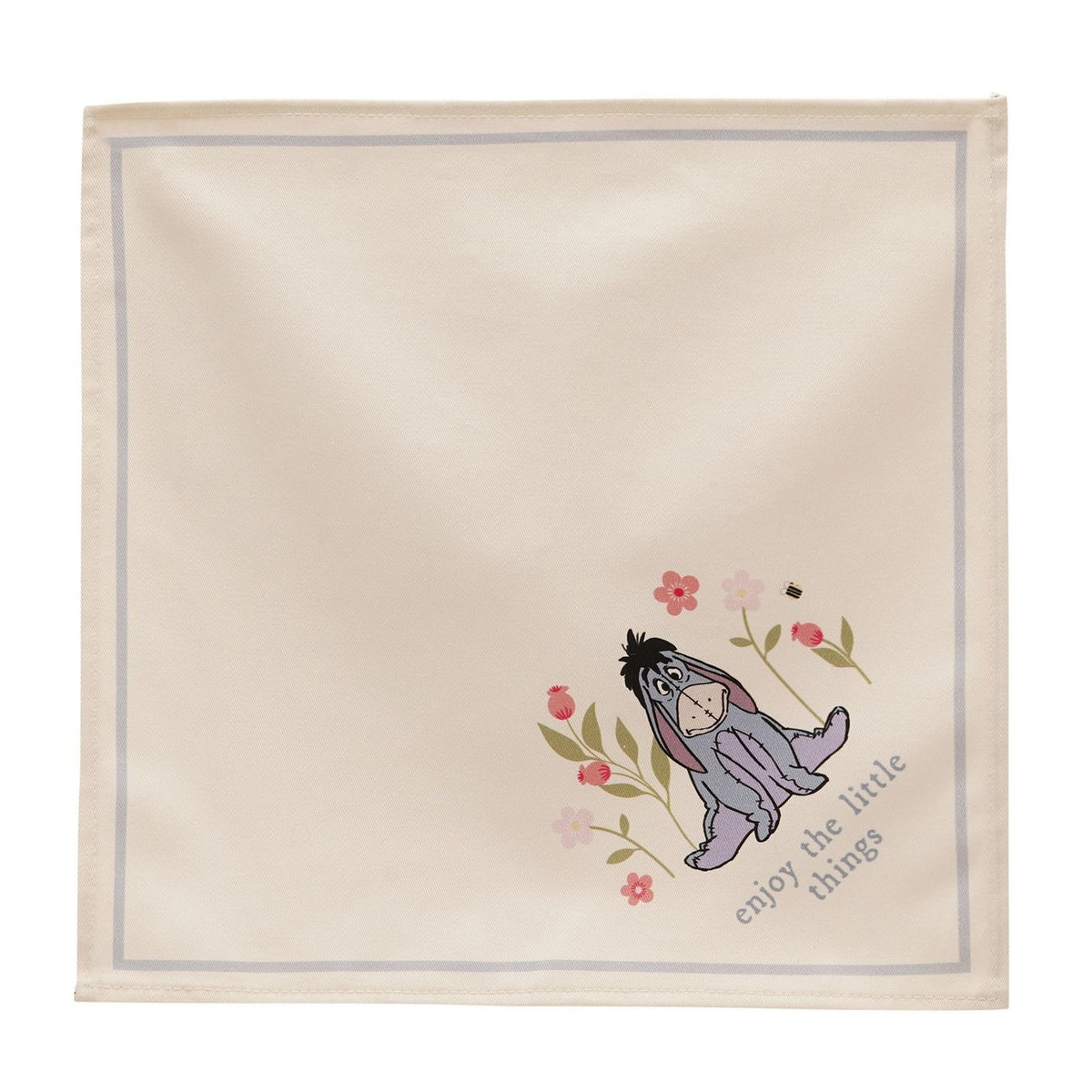 Winnie the Pooh & Friends Floral Cotton Napkins - Cream