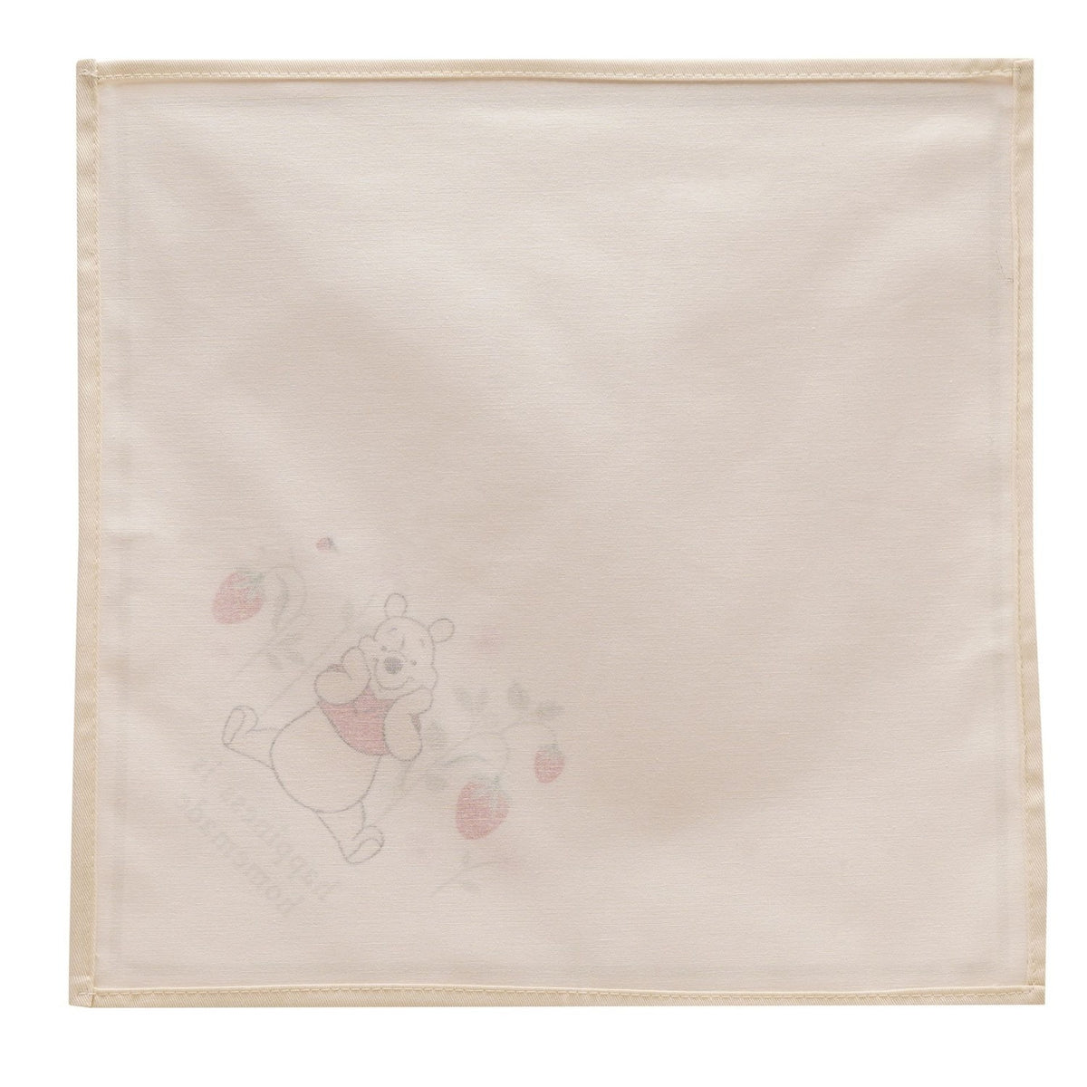Winnie the Pooh & Friends Floral Cotton Napkins - Cream