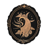 Nightmare Before Christmas Zero Resin Plaque - Black & Gold