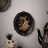 Nightmare Before Christmas Zero Resin Plaque - Black & Gold