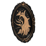 Nightmare Before Christmas Zero Resin Plaque - Black & Gold