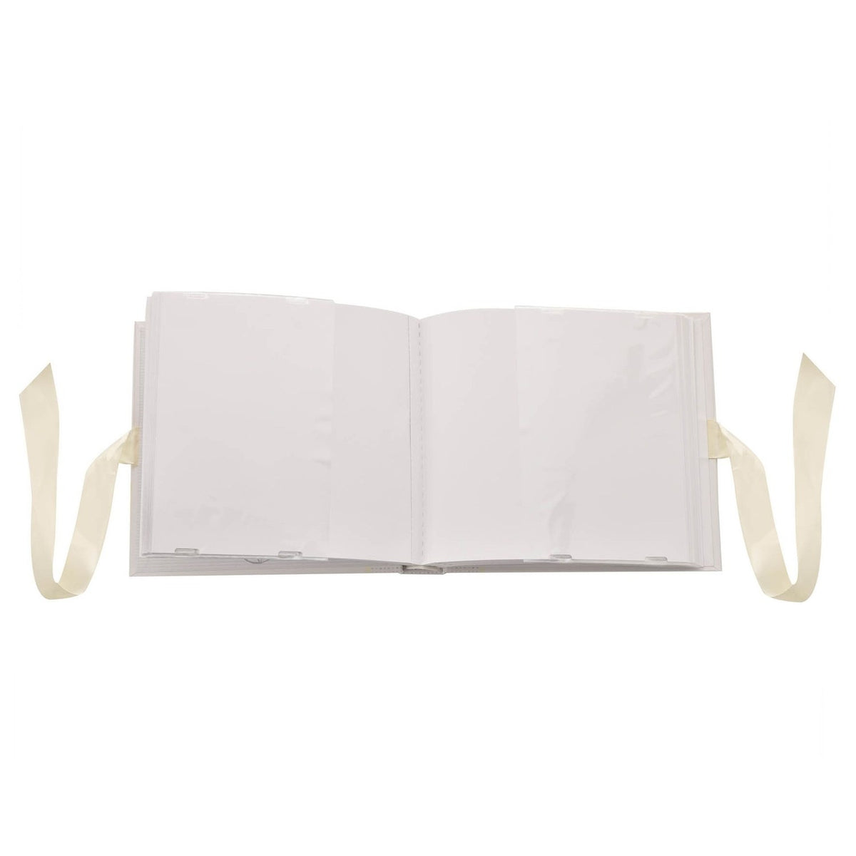 Dumbo Baby Photo Album 6 x 4in with Ribbon Ties - White