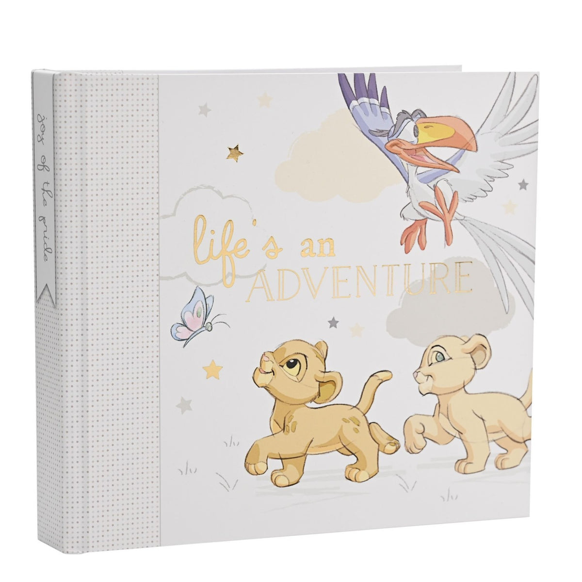 Magical Beginnings Simba Square Photo Album 6 x 4in - White