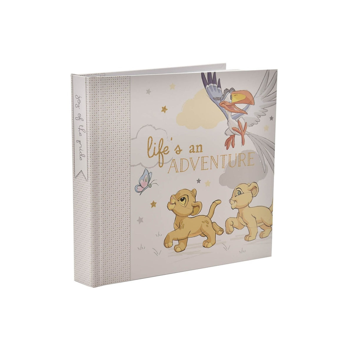 Magical Beginnings Simba Square Photo Album 6 x 4in - White