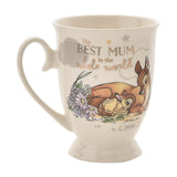 The Best Mum in the Whole World Bambi Mug 300ml - White