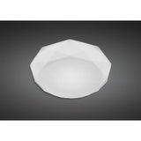 Diamante Flush Ceiling Light LED 3000K 21W - White