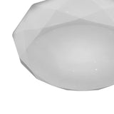 Diamante Flush Ceiling Light LED 3000K 30W - White