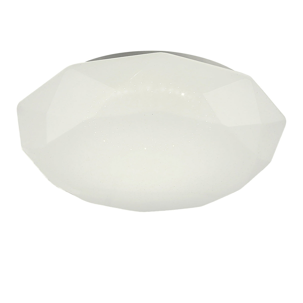 Diamante II Flush Ceiling Light LED 3000K 54W - White