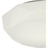 Diamante II Flush Ceiling Light LED 3000K 54W - White