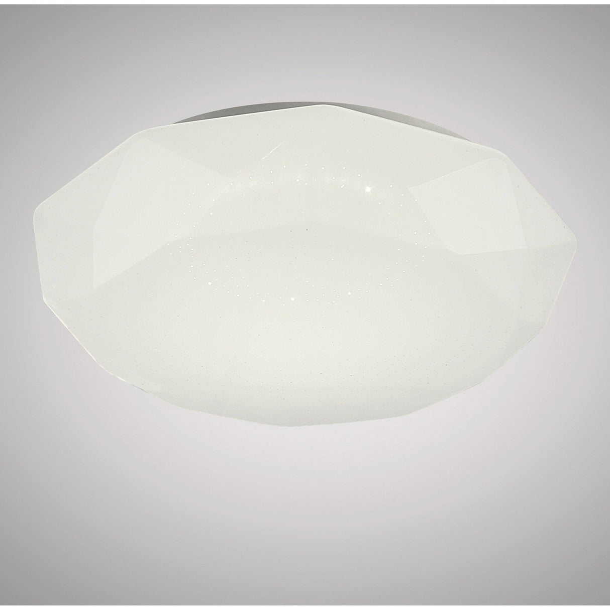 Diamante II Flush Ceiling Light LED 3000K 54W - White