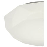 Diamante II Flush Ceiling Light LED 3000K 36W - White