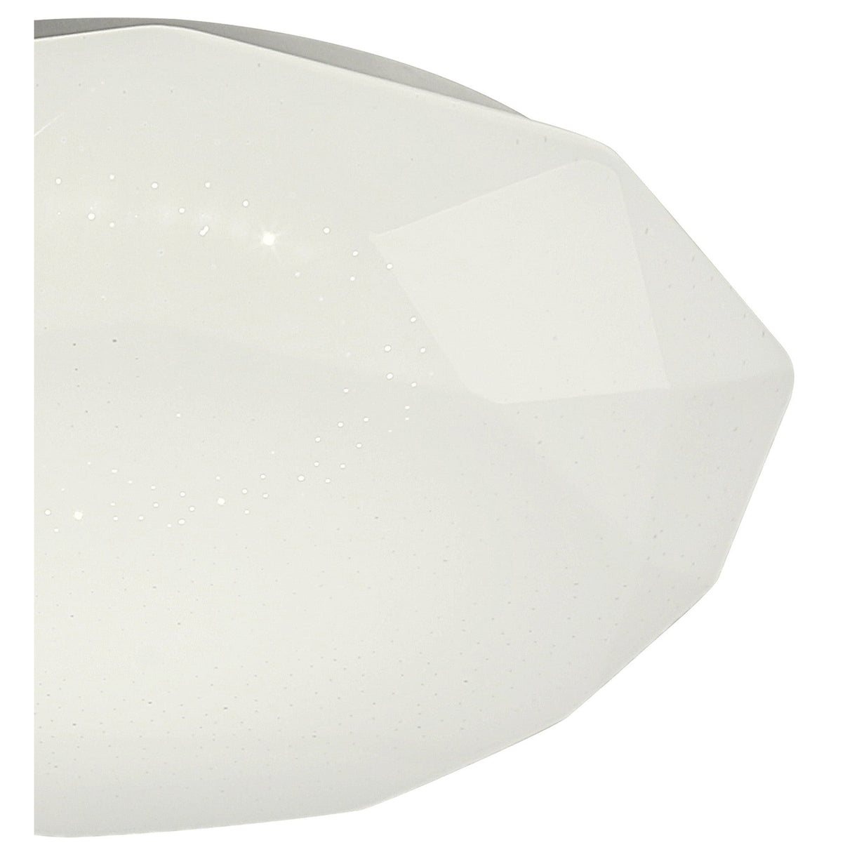 Diamante II Flush Ceiling Light LED 3000K 36W - White