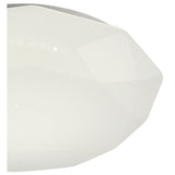 Diamante II Flush Ceiling Light LED 3000K 36W - White