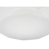 Diamante II Flush Ceiling Light LED 5000K 54W - White