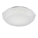Diamante II Flush Ceiling Light LED 5000K 54W - White