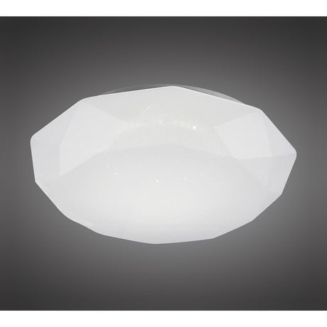 Diamante II Flush Ceiling Light LED 5000K 54W - White