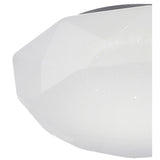Diamante II Flush Ceiling Light LED 5000K 36W - White
