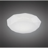 Diamante II Flush Ceiling Light LED 5000K 36W - White