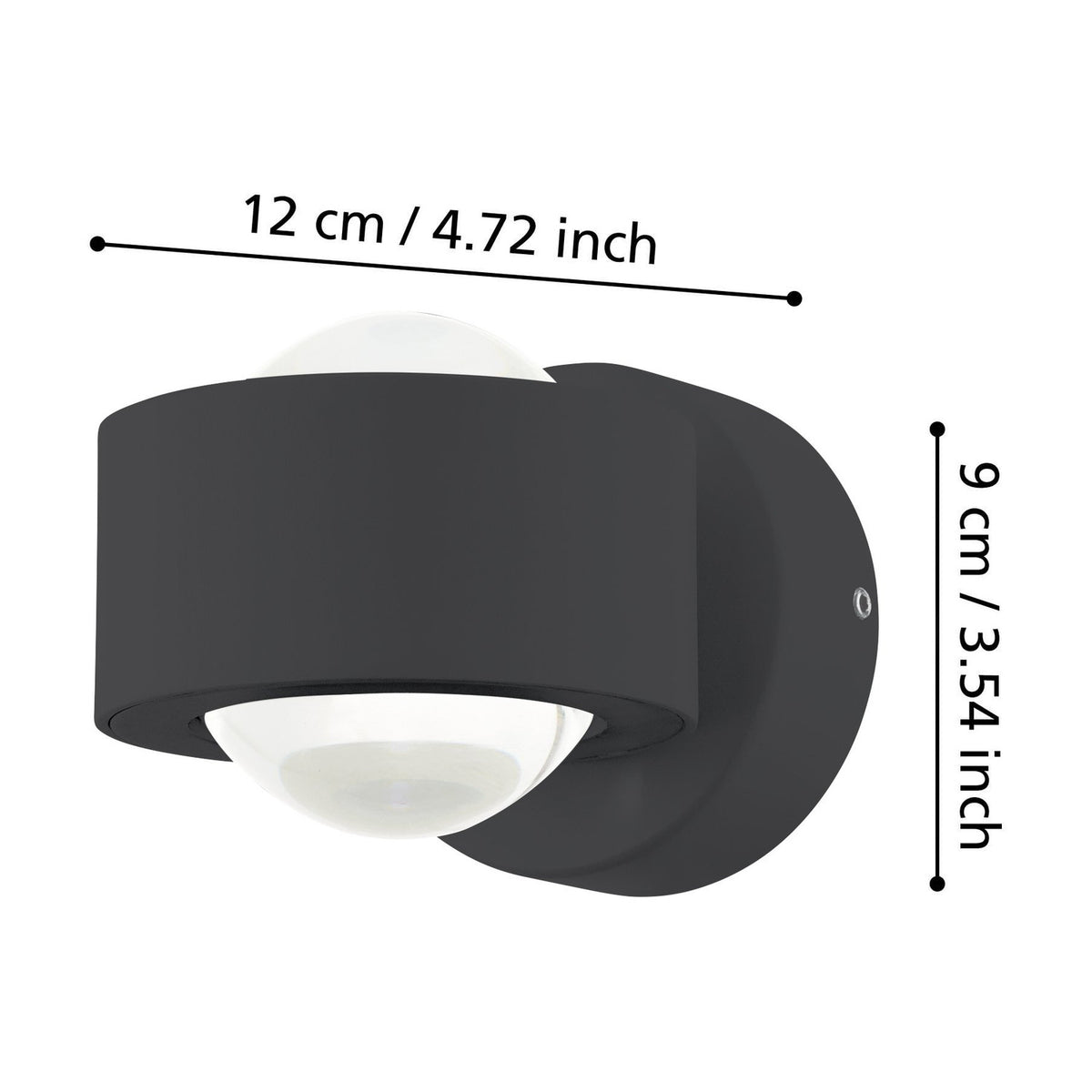 Dilvelle LED Outdoor Wall Light - Anthracite