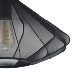 Dolwen Fabric Pendant Light 42.5cm - Black