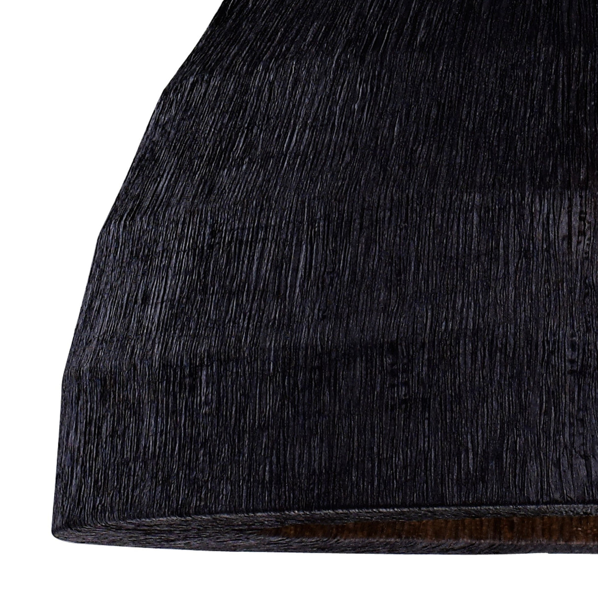 Domo 3 Light Pendant Light – Polished Chrome With Black Fabric Shade