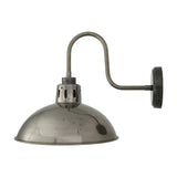 Dovrin Brass Swan Neck Wall Light IP65