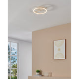 Dralena Colour Changing LED Flush Ceiling Light 17W 6.5cm - White