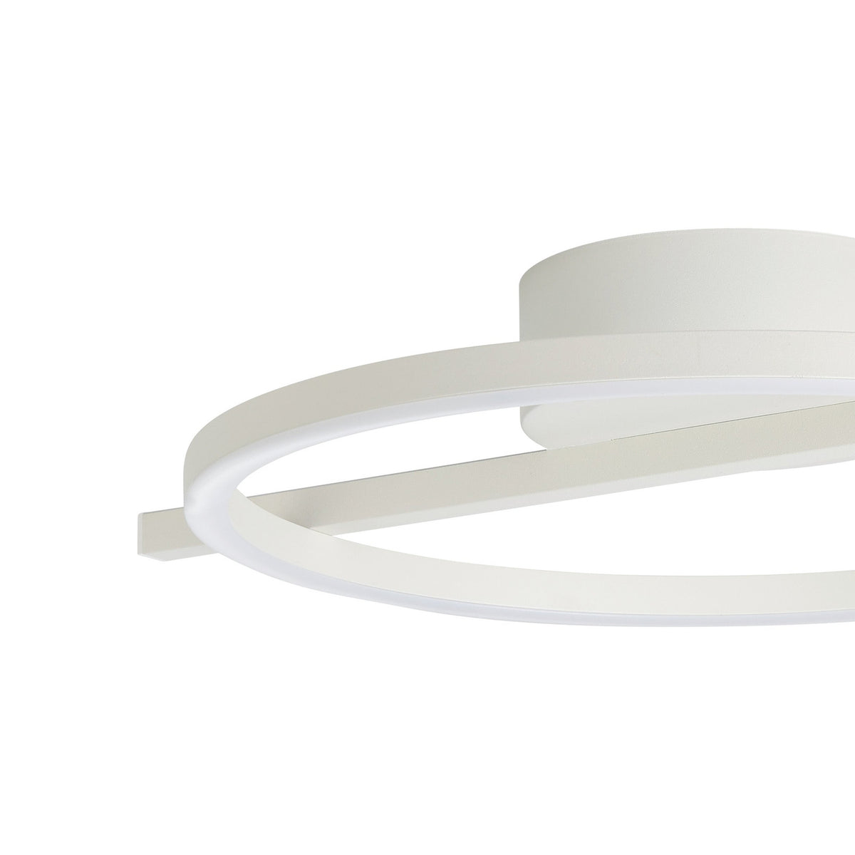 Dralena Colour Changing LED Flush Ceiling Light 17W 6.5cm - White