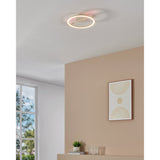 Dralena Colour Changing LED Flush Ceiling Light 17W 6.5cm - White