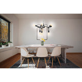 Dramenne 9 Light Pendant - Black