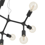 Dramenne 9 Light Pendant - Black