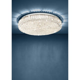 Drasvessa LED Flush Ceiling Light 60.5cm - Chrome