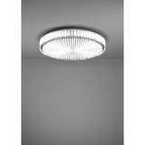 Drasvessa LED Flush Ceiling Light 60.5cm - Chrome