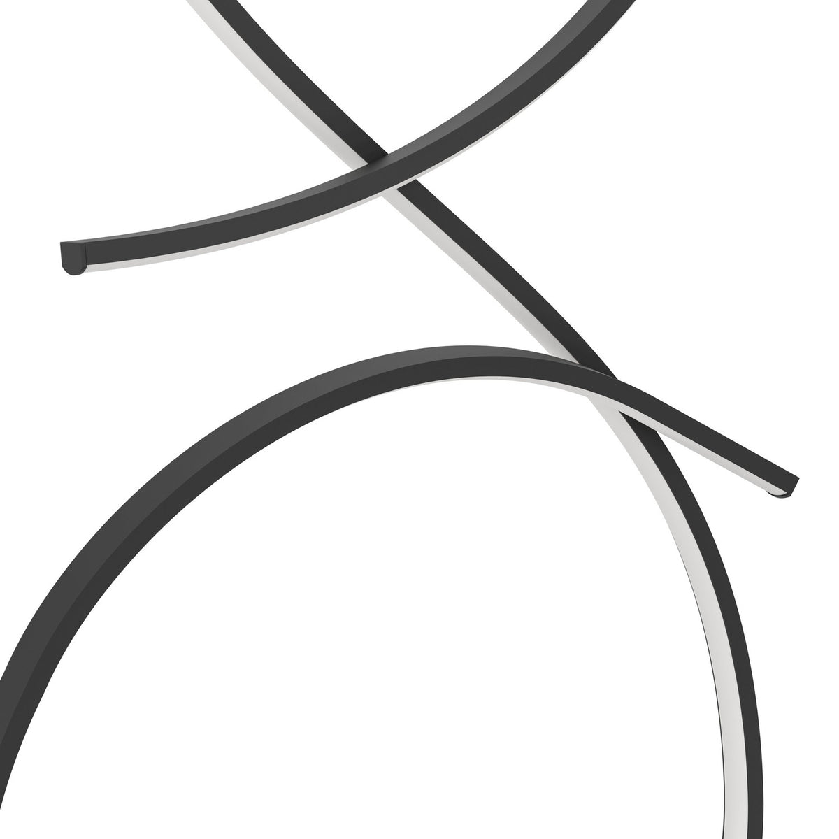 Drelvanne LED Floor Lamp - Black