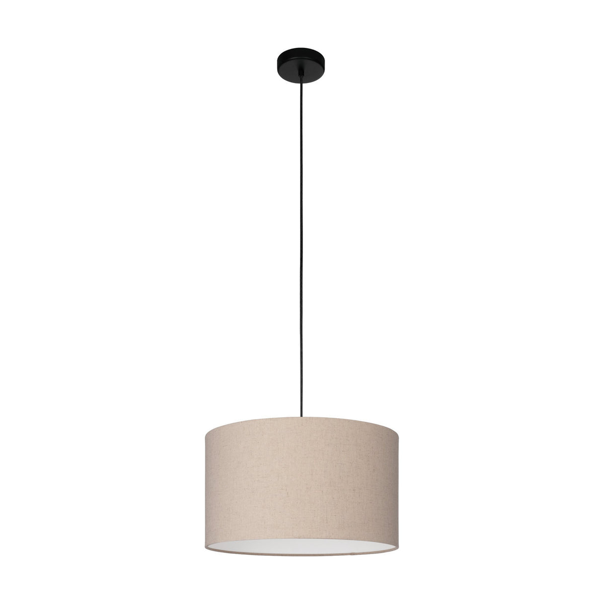 Dremane Fabric Pendant Light - Black